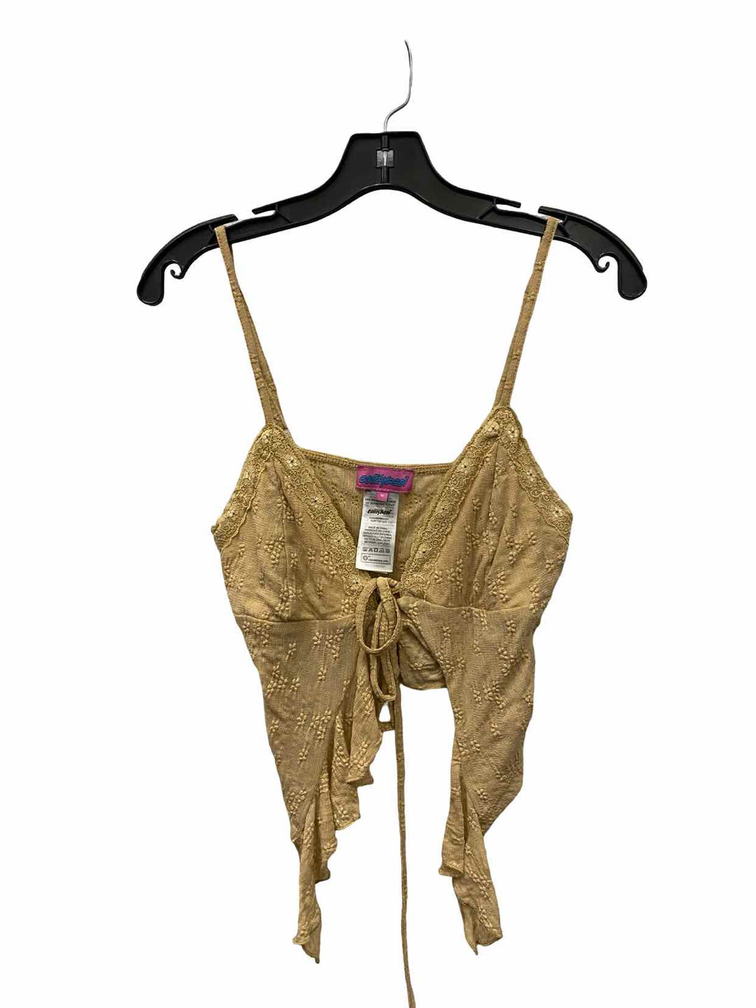 Edikted Size M Brown Lace Tank Top