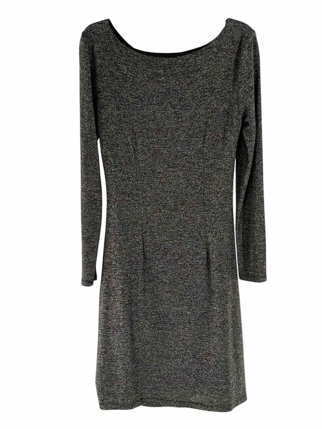 Loft Size M Grey Black Heather Dress