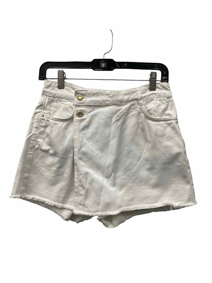 ZARA Size S White Shorts
