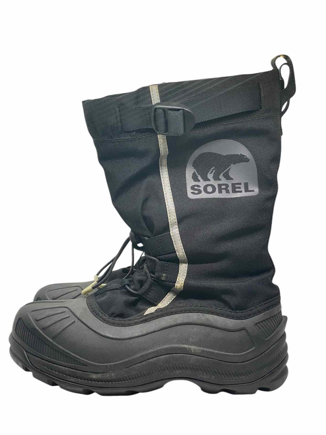 Sorel Shoe Size 8 Black Boots(knee)