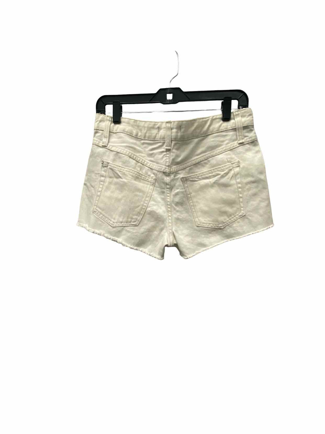 Free People Size 26 White Denim Shorts