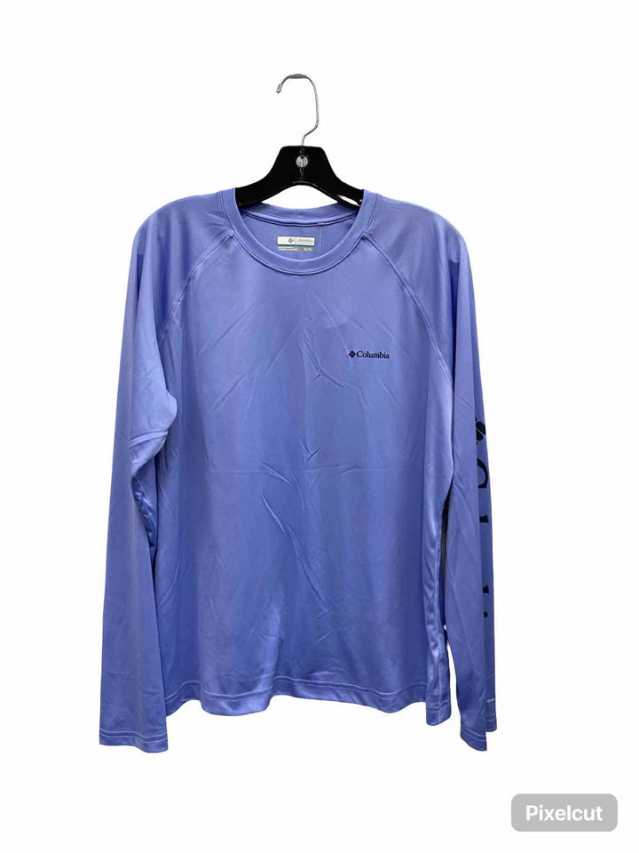 Columbia Size XL Blue Athletic Long Sleeve