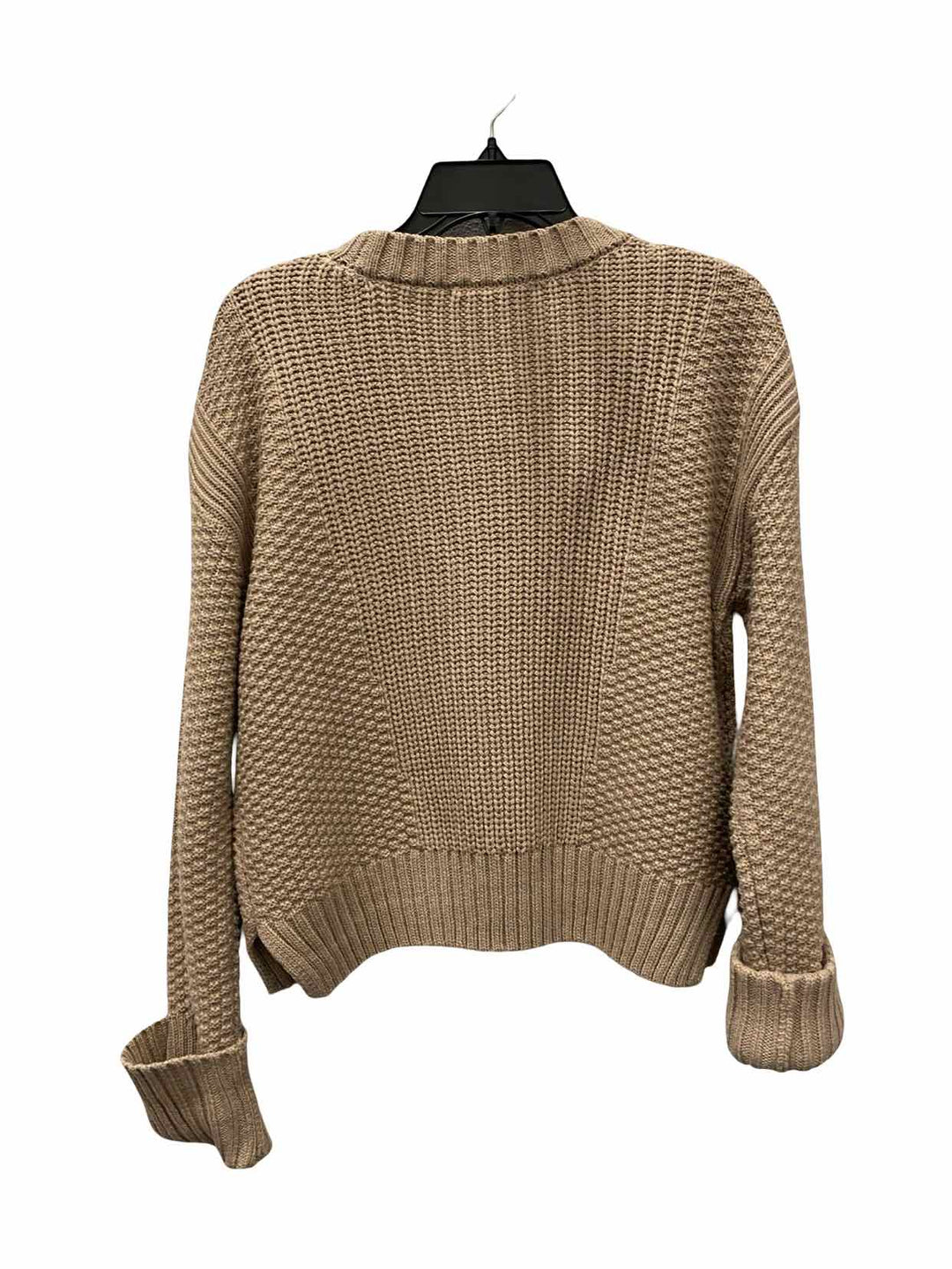 DEX Size S Taupe Acrylic Blend Sweater