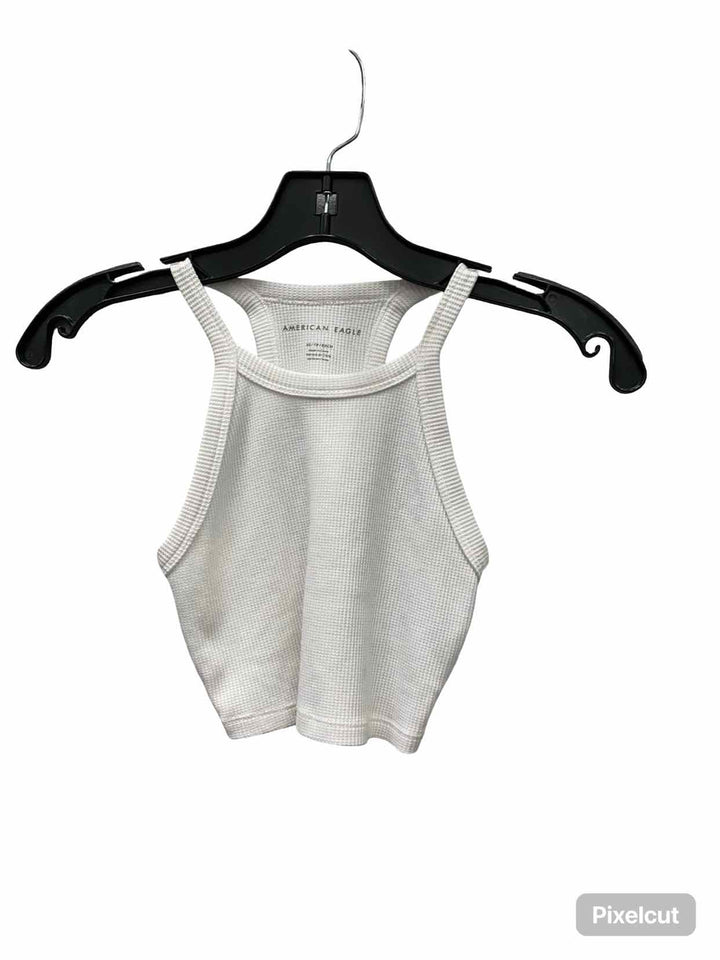 American Eagle Size XS White Tank Top