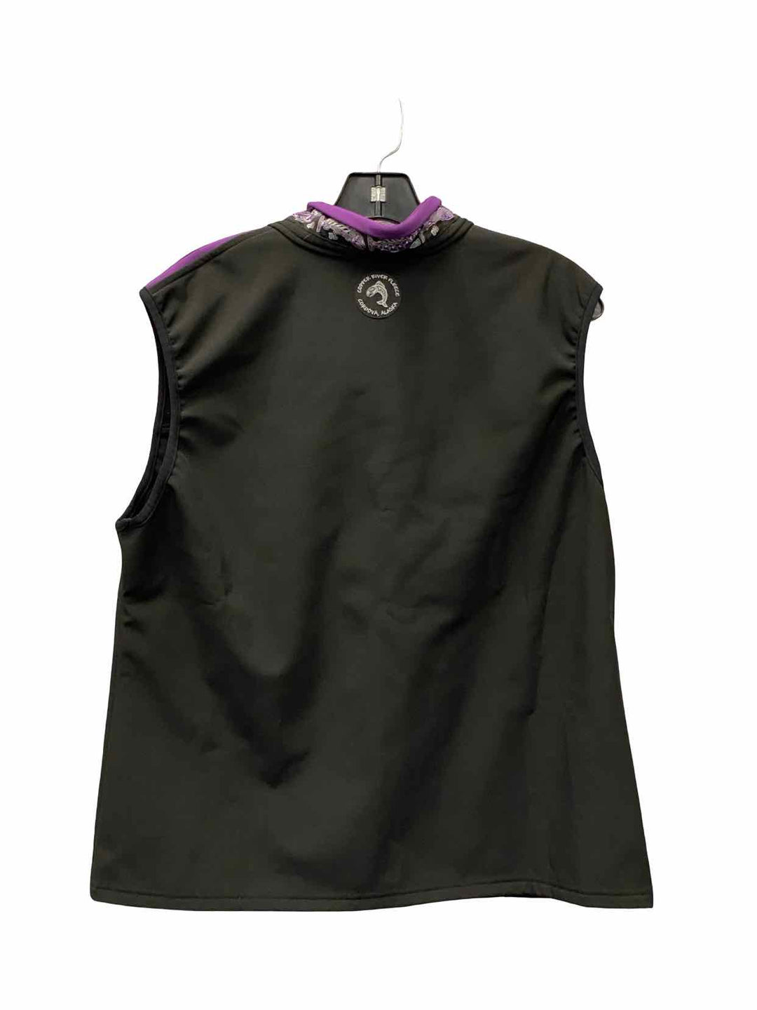 Copper River Fleece Size L Black fish Vest (Outdoor)