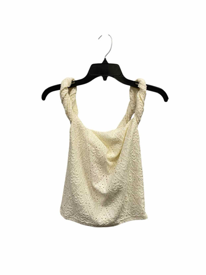 Pretty Garbage Size L Cream Tank Top