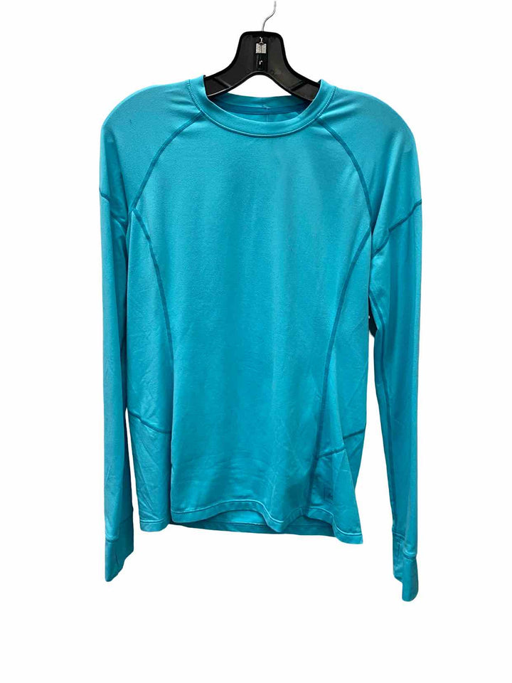 REI Size M Blue Athletic Long Sleeve