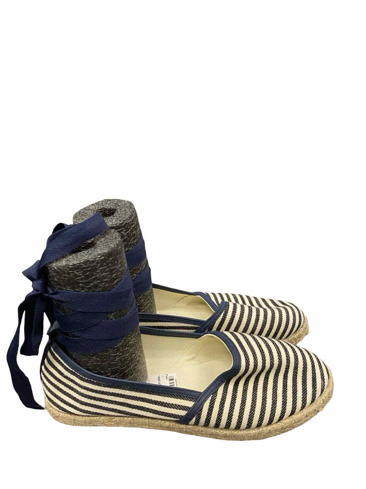 Unknown Shoe Size 7 Navy White Flats