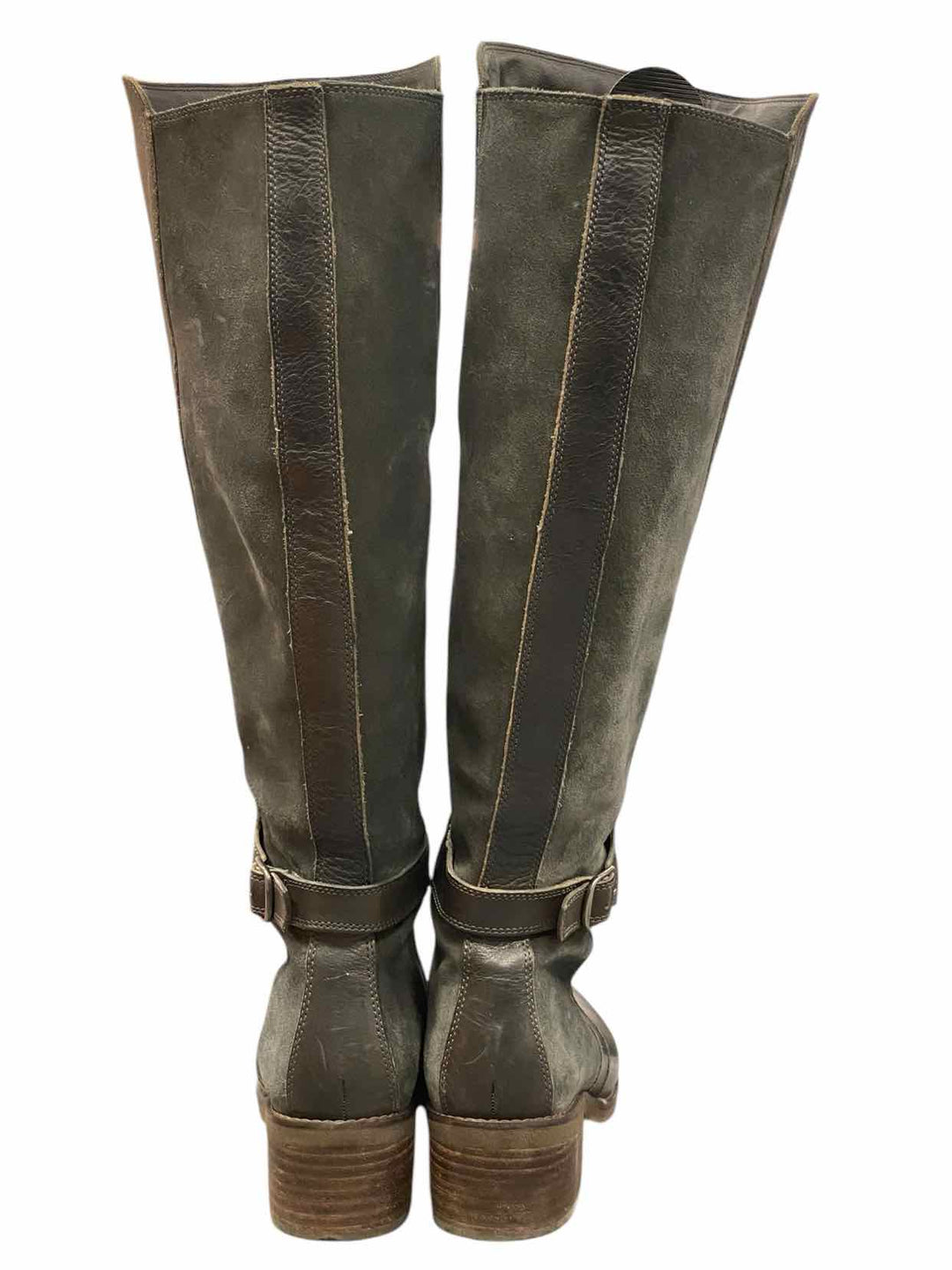 Lucky Brand Shoe Size 8 Grey Boots(knee)