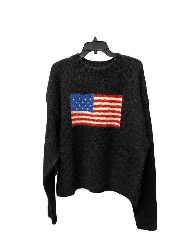 Edikted Size L Black 50% cotton Sweater