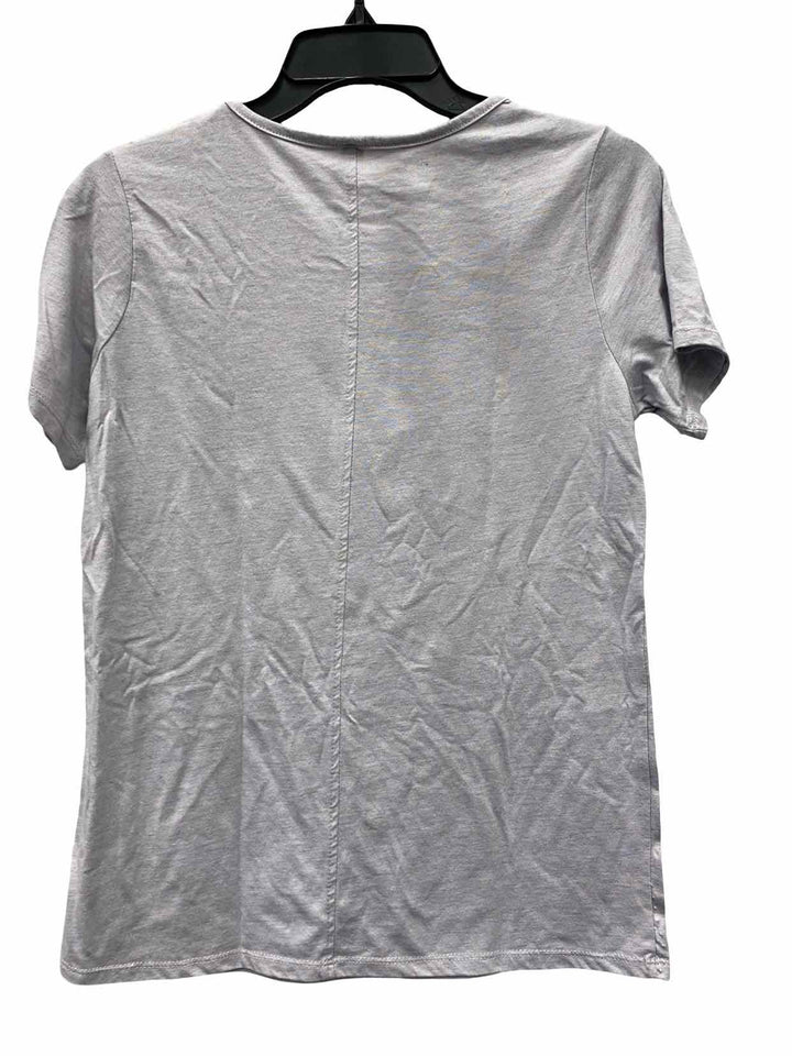 Unknown Brand Size L Purple Alaska print Short Sleeve Shirts