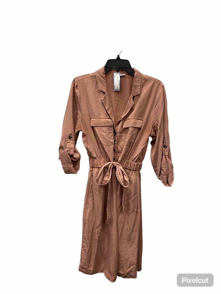 DEX Size M Pink 100% Tencil Dress