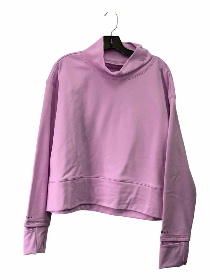 Tek Gear Size L Lavender Athletic Long Sleeve