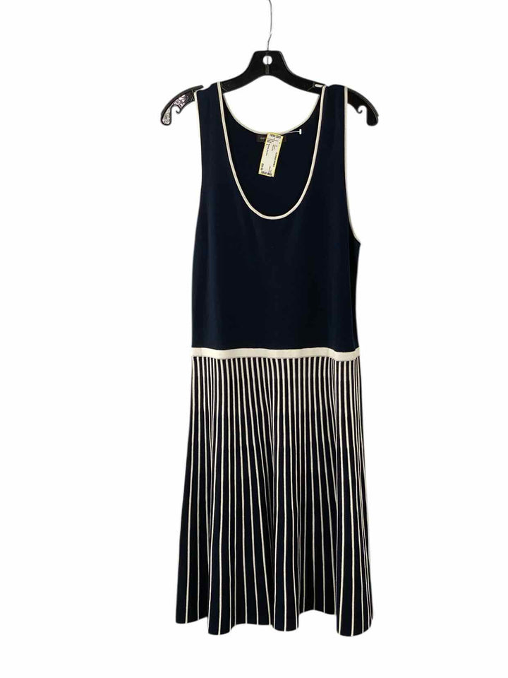 Banana Republic Size L Blue Knit Dress