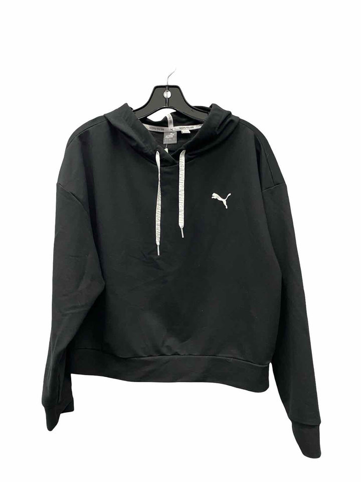 Puma Size L Black Sweatshirt