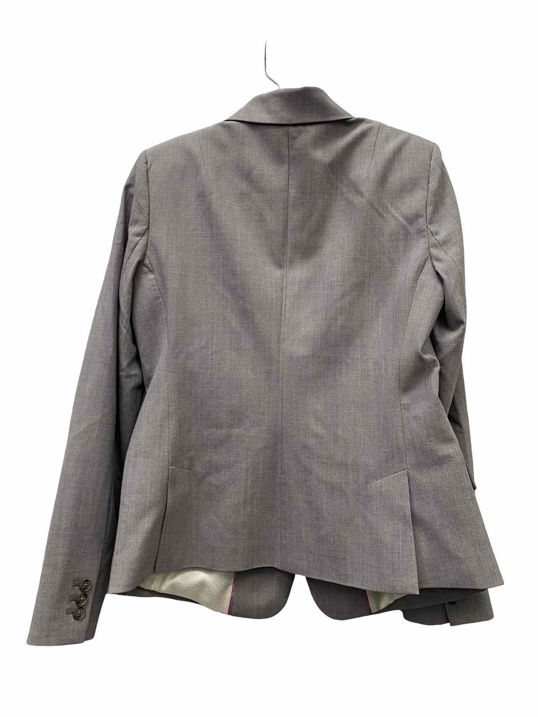 Banana Republic Size 8 Grey Blazer