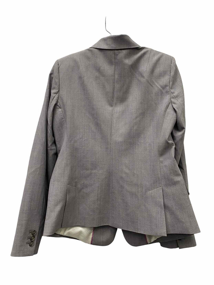 Banana Republic Size 8 Grey Blazer