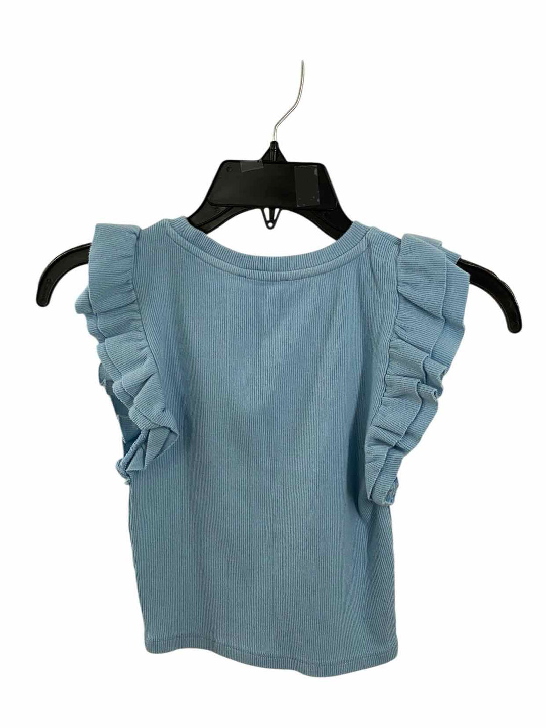 ZARA Size S Blue Short Sleeve Shirts