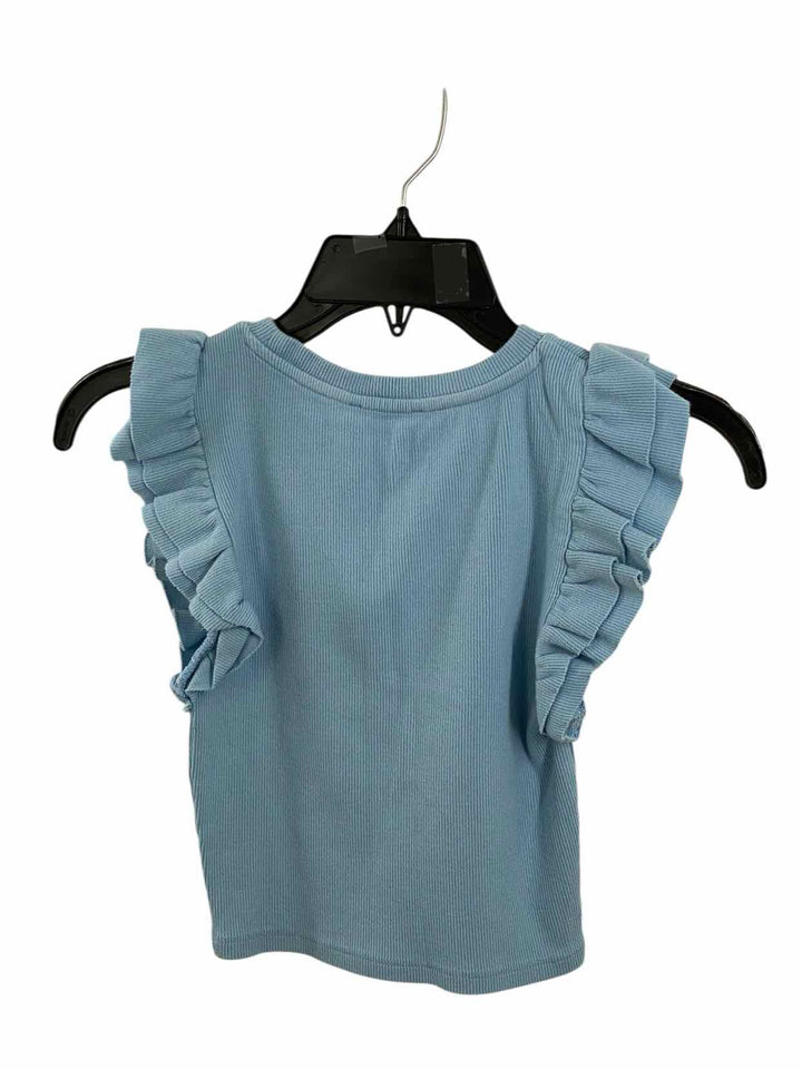 ZARA Size S Blue Short Sleeve Shirts