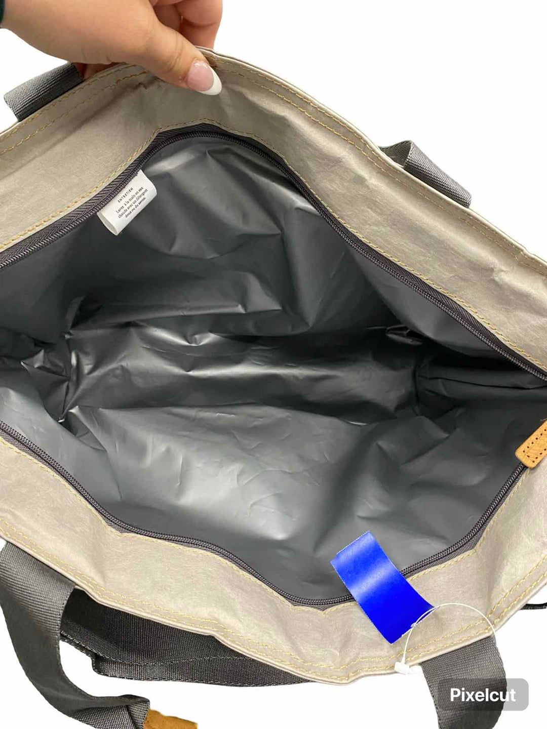 Out of the Woods Grey Cooler Tote Purse