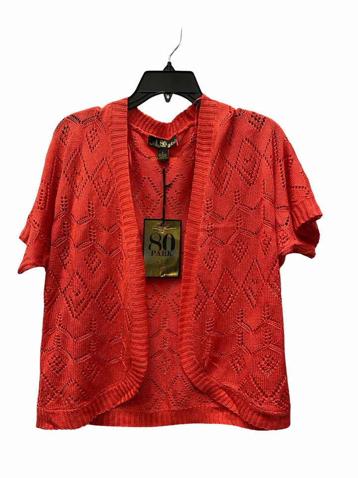 80 Park Size S Coral Sweater