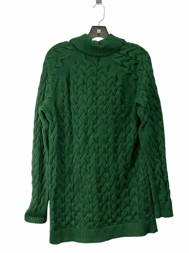 Lands End Size L Green Sweater