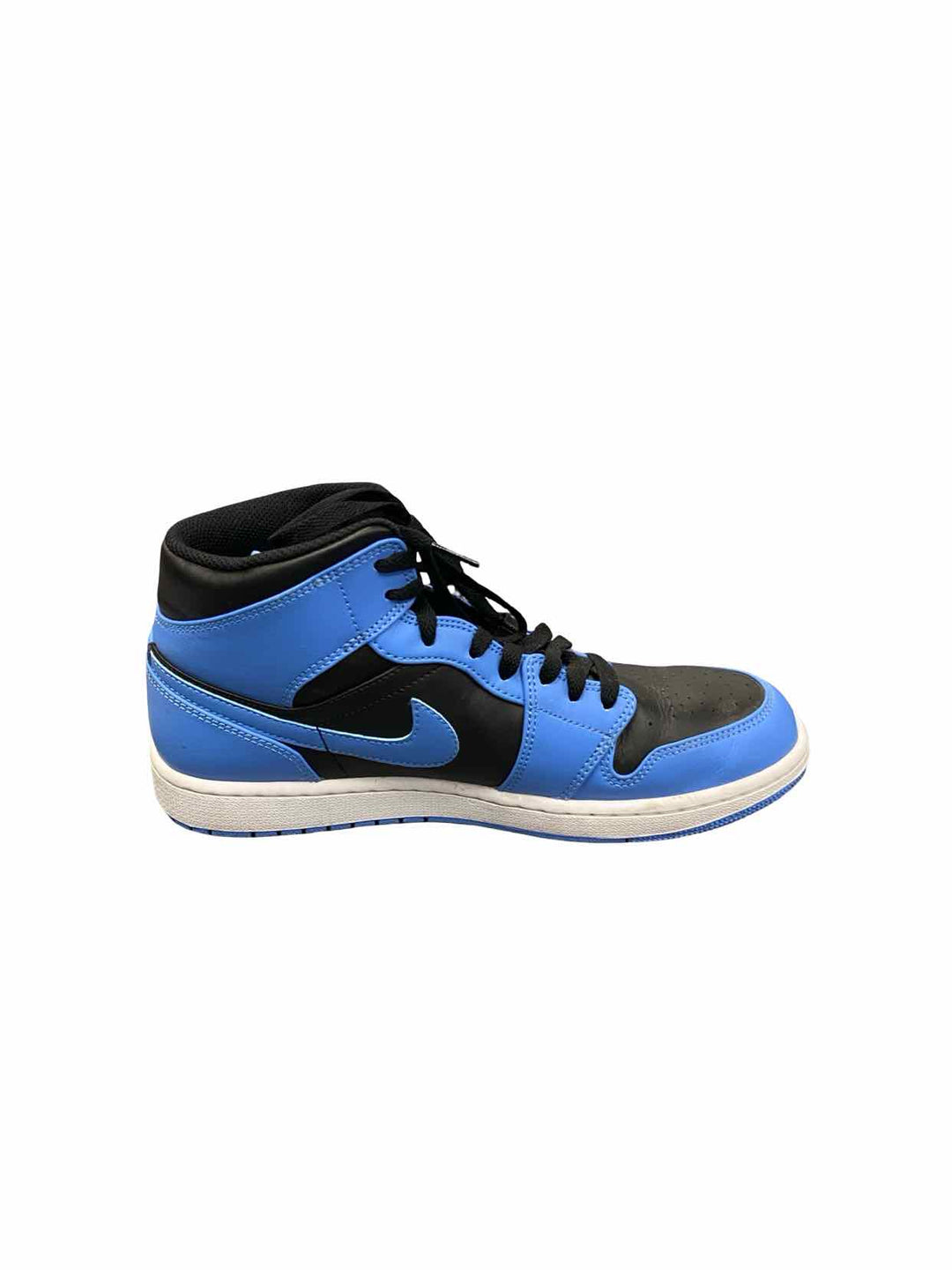 Nike Shoe Size 43 Blue Black Air Jordan 1 Mid-top Sneakers