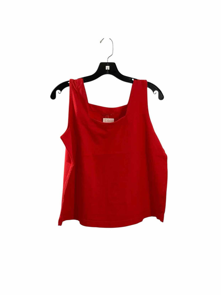 Fresh Produce Size L Red Tank Top