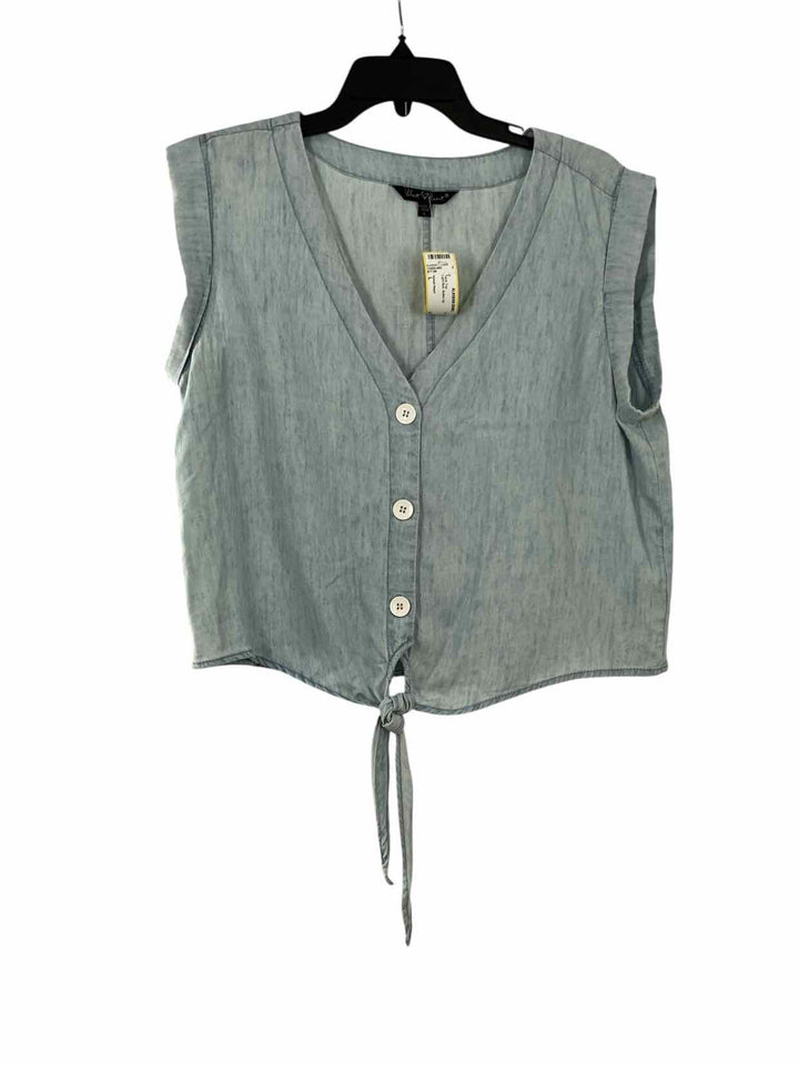 Velvet Heart Size L Light Blue Tank Top