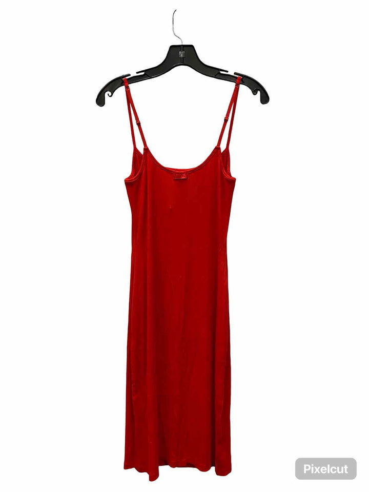 Skims Size L Red Dress