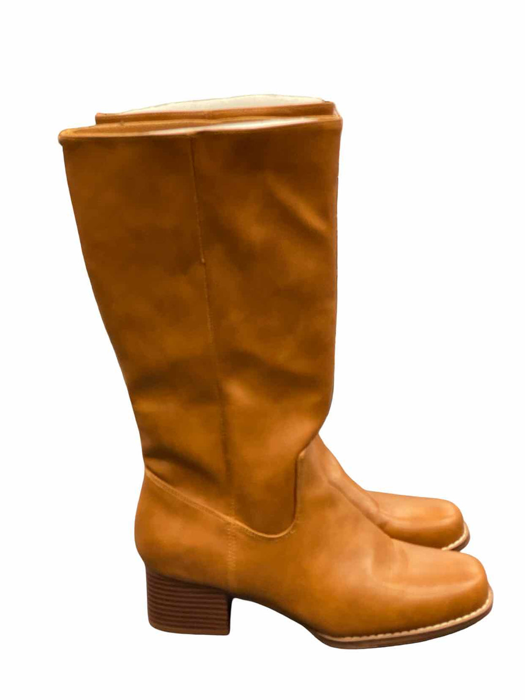 American Eagle Shoe Size 11 Tank Tan Stovepipe Boots(knee)