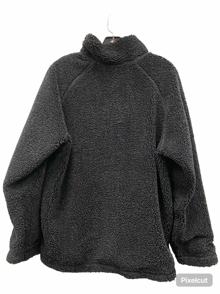 The North Face Size L Black Fleece Jacket (Outdoor)