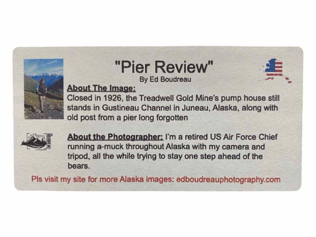 Ed Boudreau Print "Pier Review" Home Decor