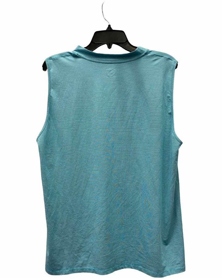 Lands End Size XXL Turquoise Athletic Tank Top