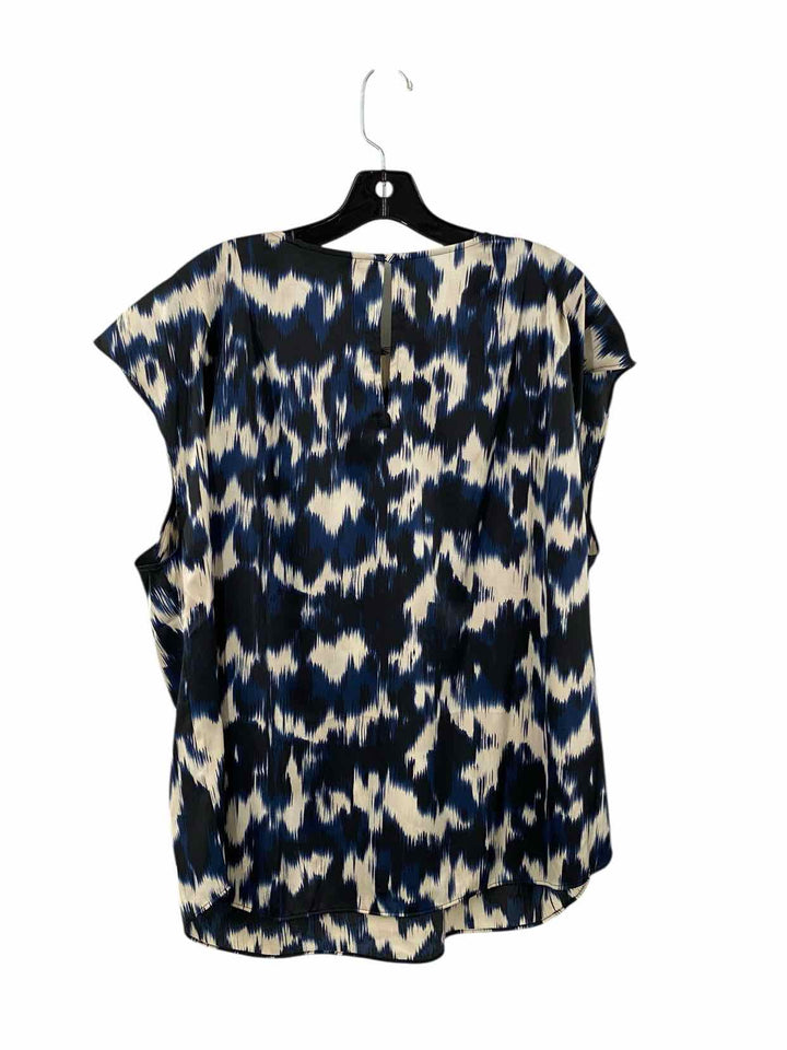 Express Size XL Navy Black Short Sleeve Shirts