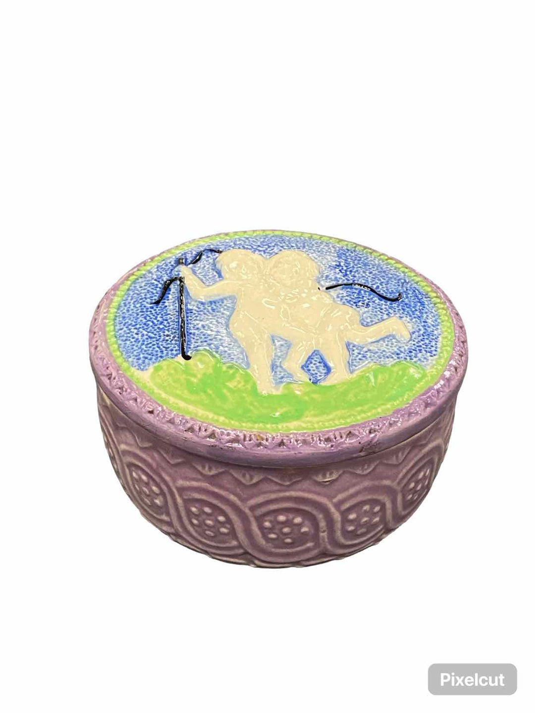 Trinket Dish w/lid Home Decor
