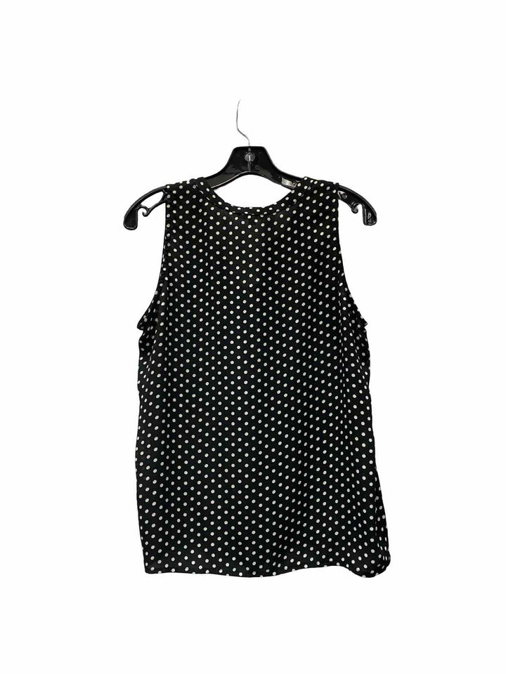 paperMoon Size S Black White Poka dot Tank Top