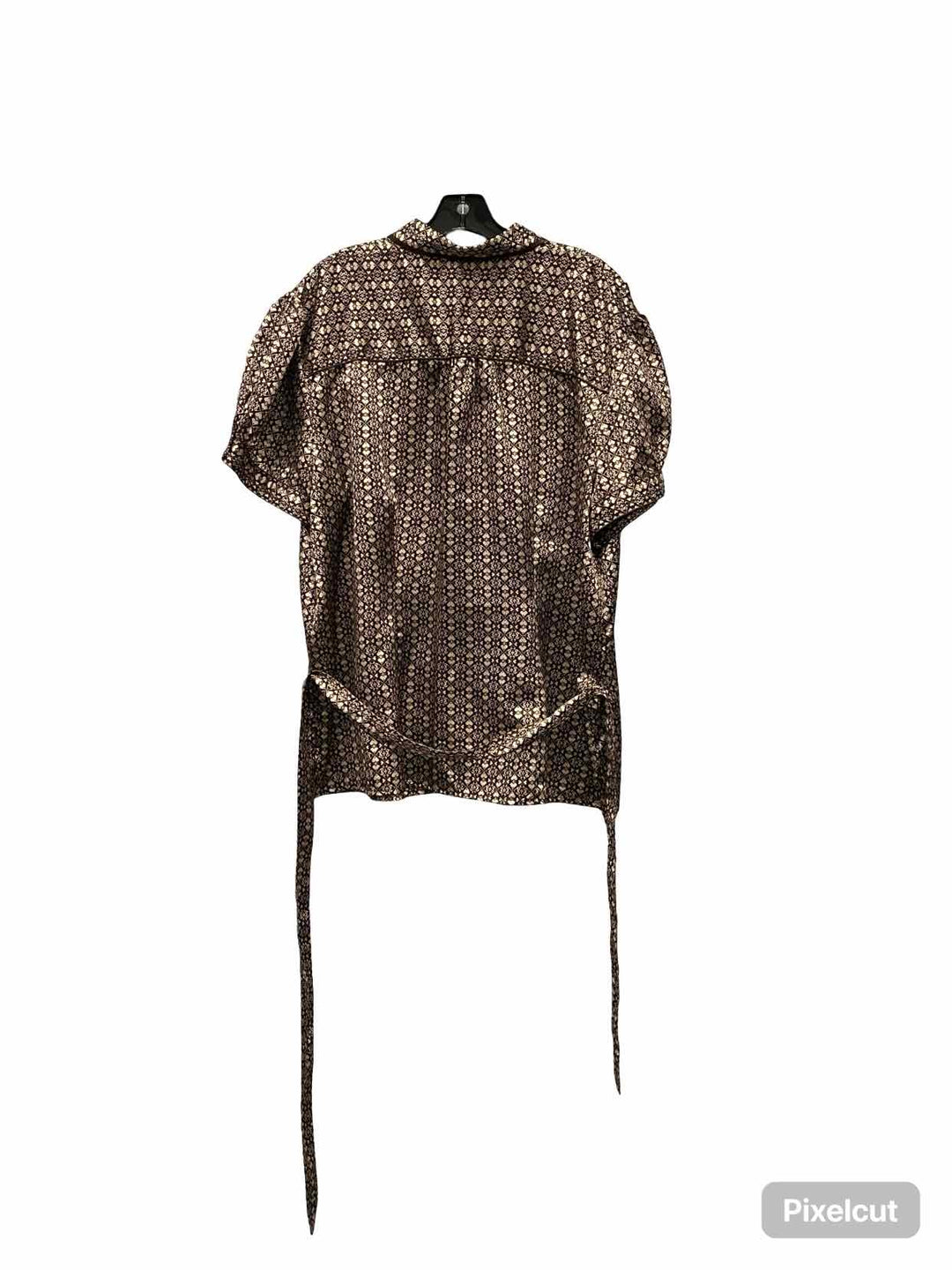 GNW Size 2X Brown Short Sleeve Shirts