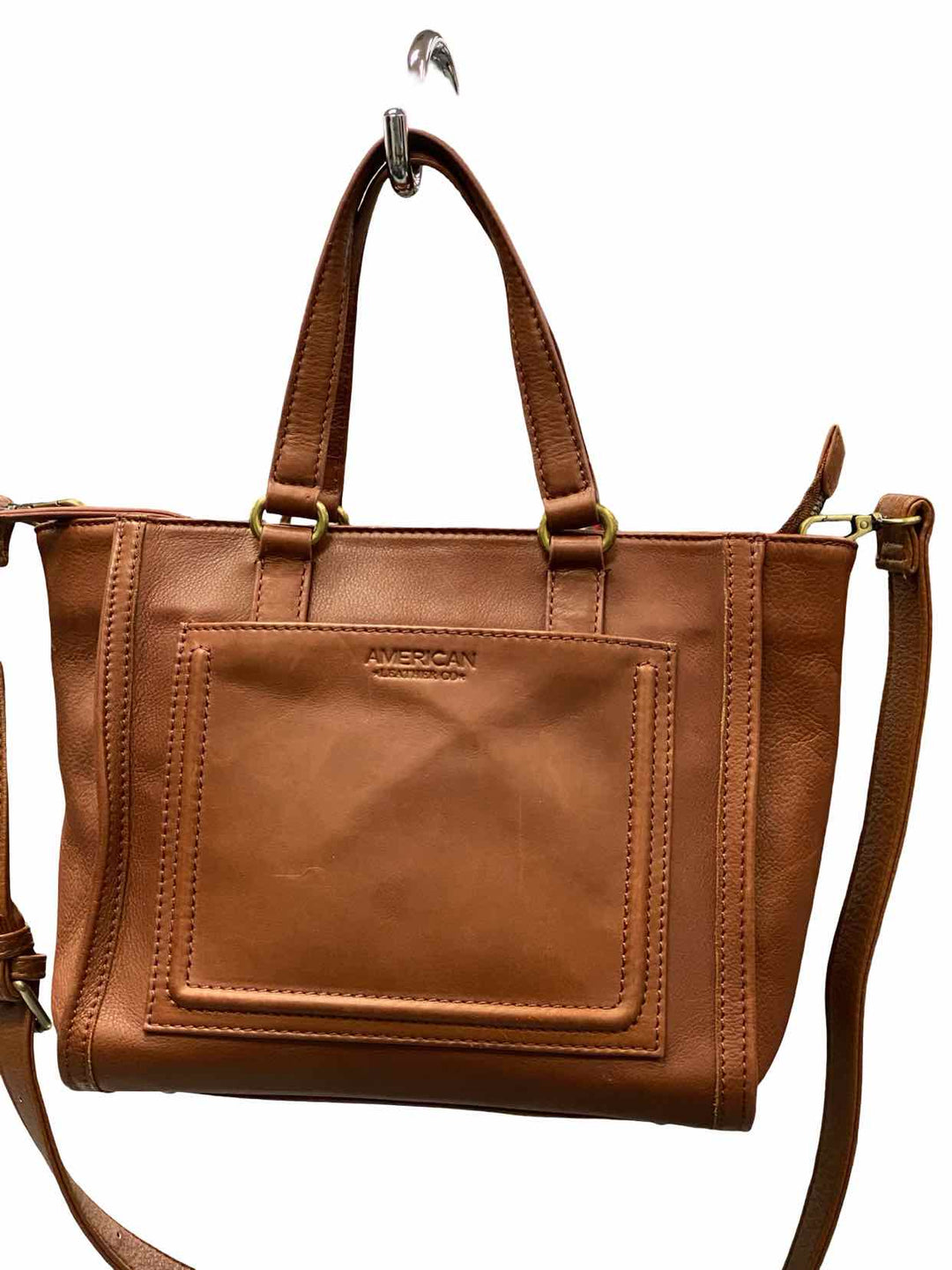 American Leather Co. Brown Bayberry Tote Purse