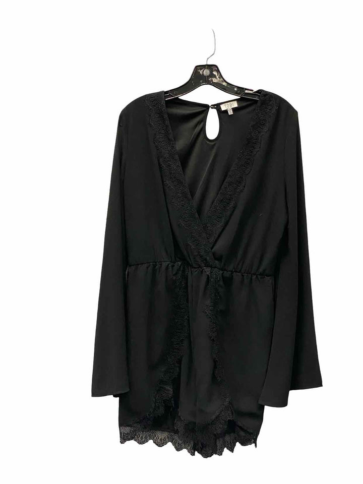 TOBI Size L Black Dress