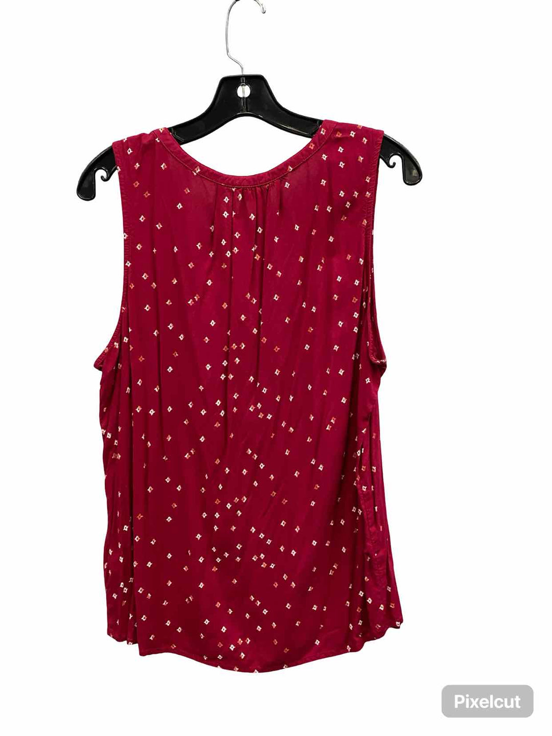 Sonoma Size XL Red Print Tank Top