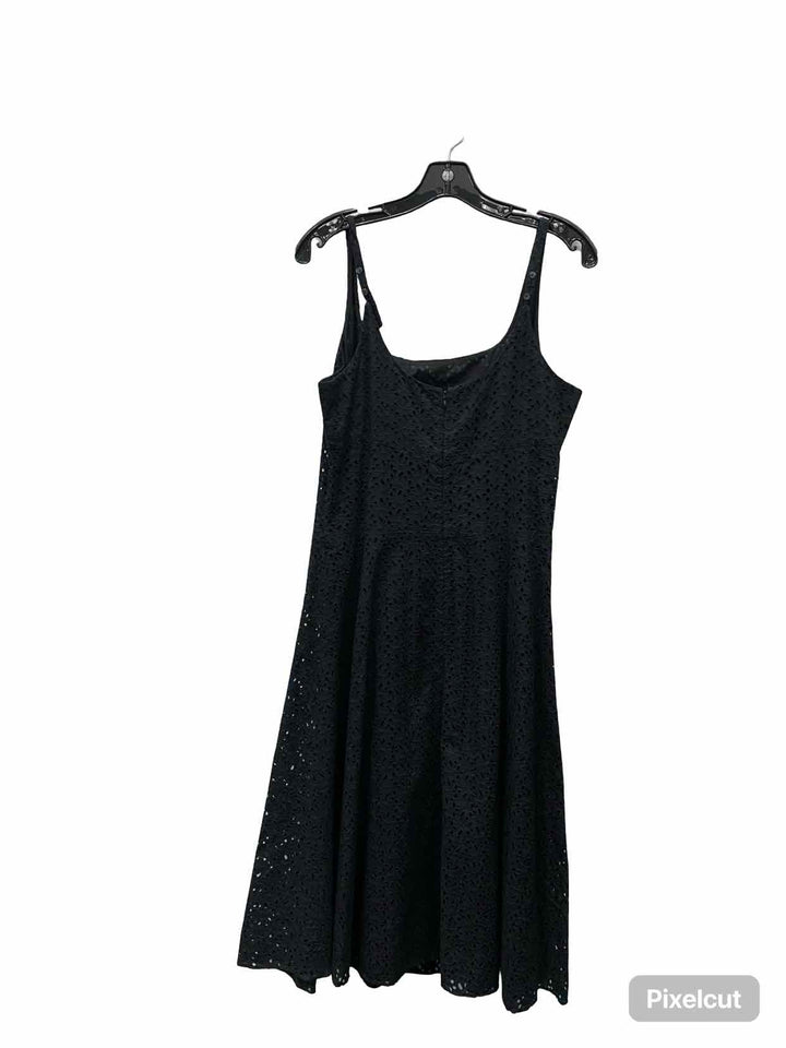 Gap Size 10 Black Floral 100% cotton Dress
