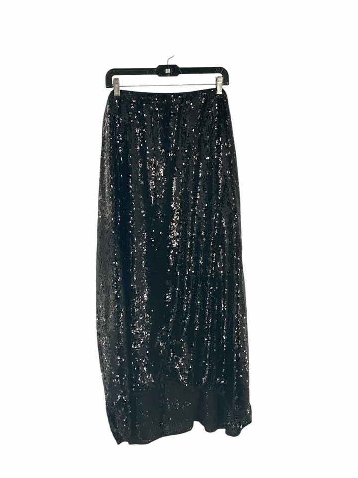 Christian Siriano Size 3X Black Sequins Skirt