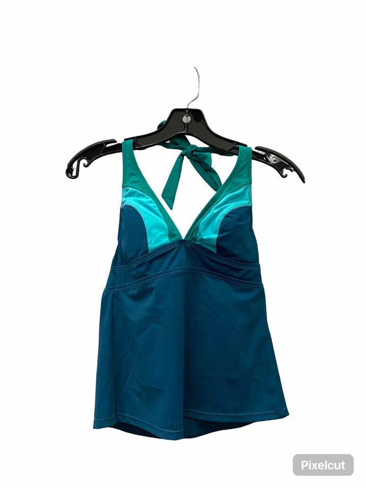 Title Nine Size S Green Swimsuit Top