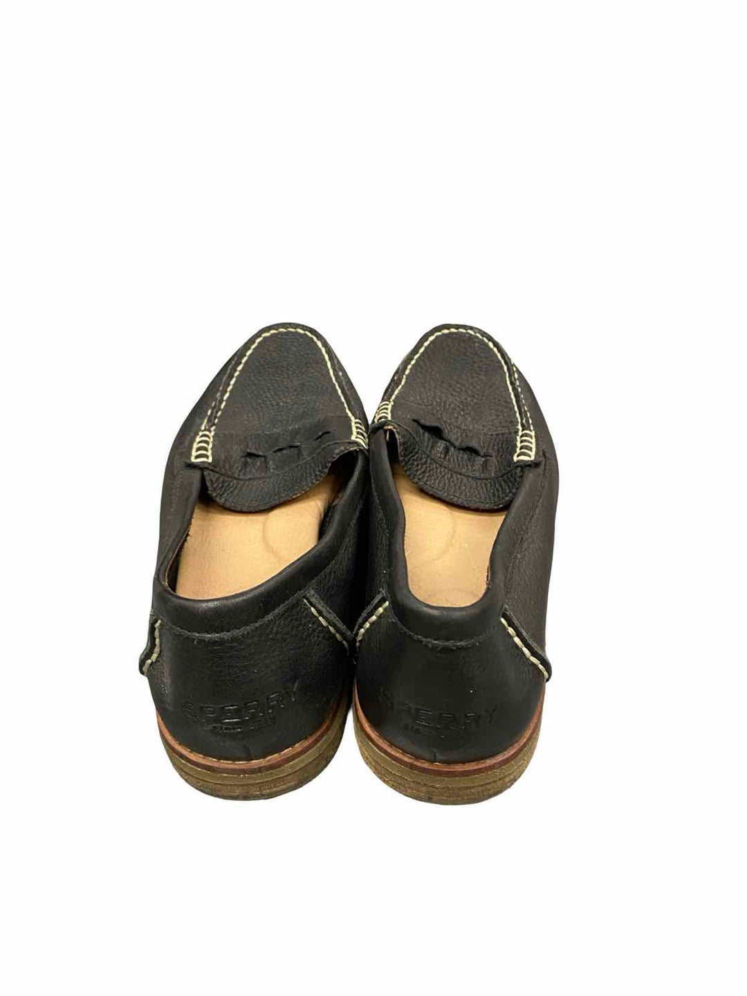 Sperry Shoe Size 10 Black Leather Loafers
