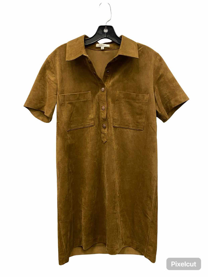 Z supply Size S Brown Dress