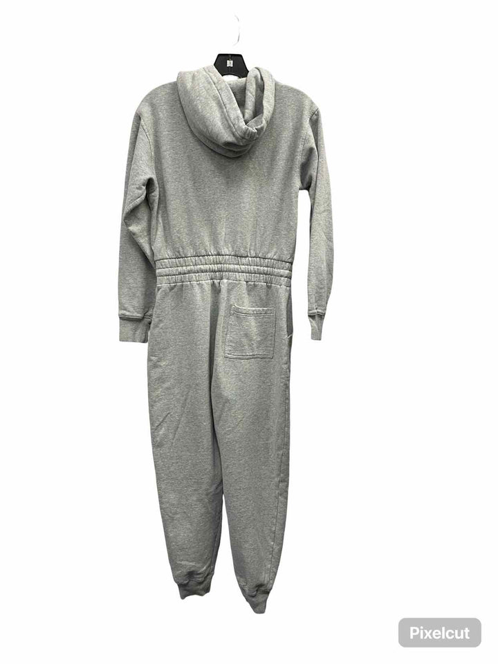 American Eagle Size S Grey Hoodie Jumpsuit Dress