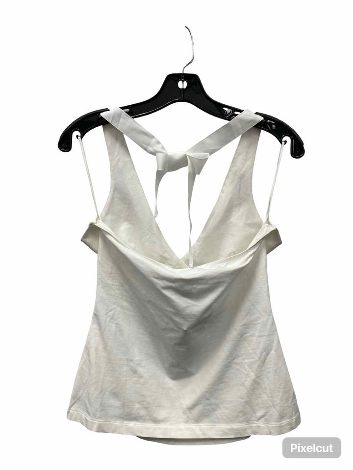 Nine Basics Size M White Tank Top