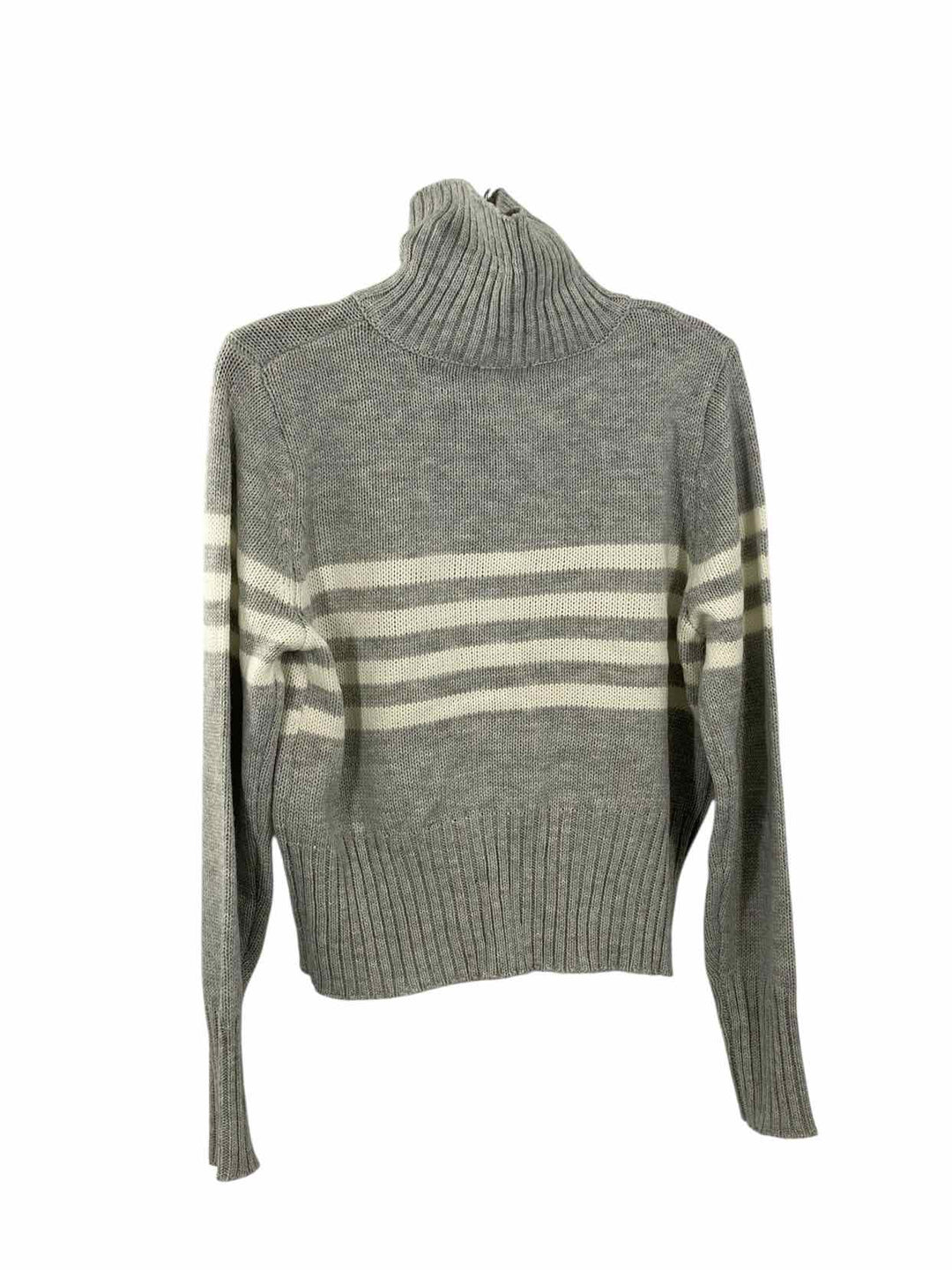 Major Label Group Size XL Grey White Stripe Sweater