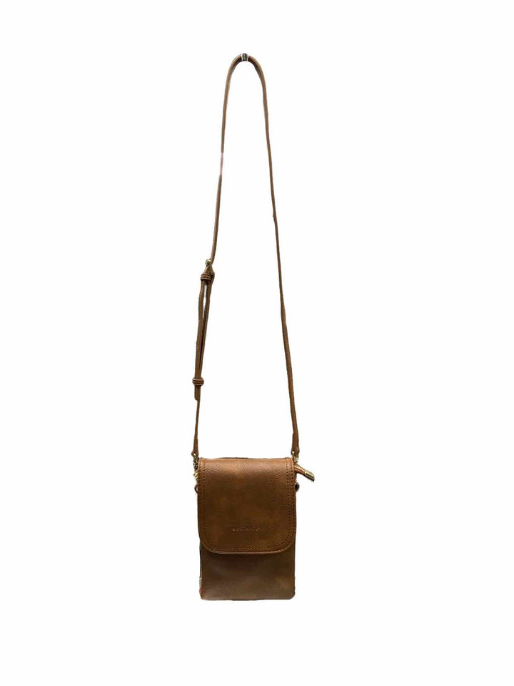 Bostanten Brown Evelyn Crossbody Purse